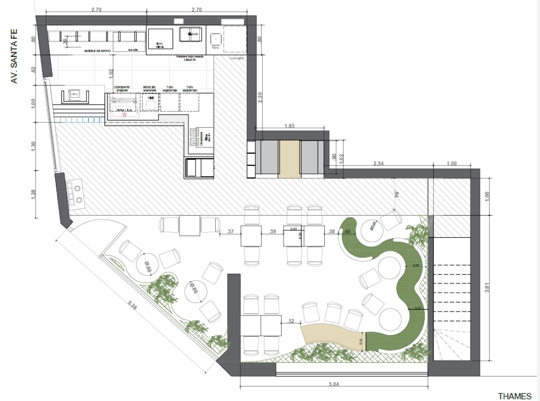 Plano de planta baja y primer piso